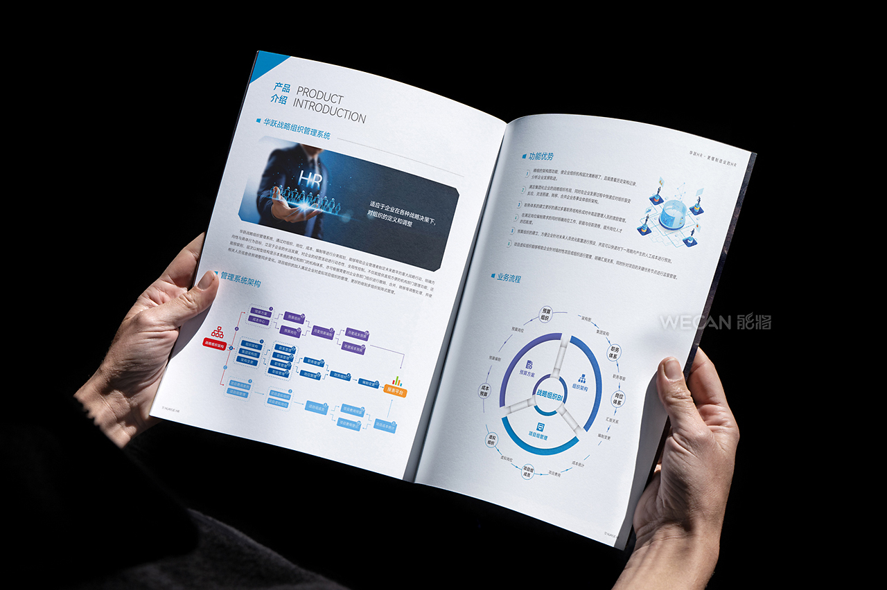融合科技與專業 打造卓越的信息科技咨詢服務畫冊設計